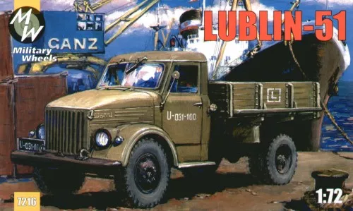 Military Wheels - Lublin 51 on the GAZ-51